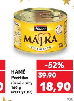 HAMÉ PAŠTIKA