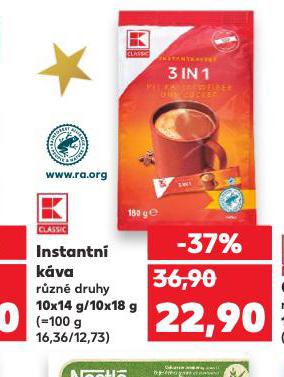 INSTANTNÍ KÁVA