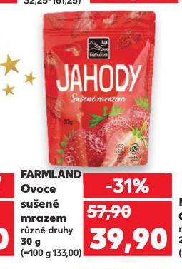 FARMLAND OVOCE SUŠENÉ MRAZEM