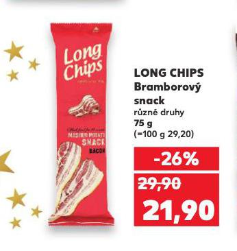 LONG CHIPS BRAMBOROVÝ SNACK