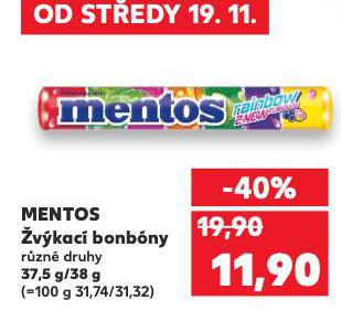 MENTOS VKAC BONBONY