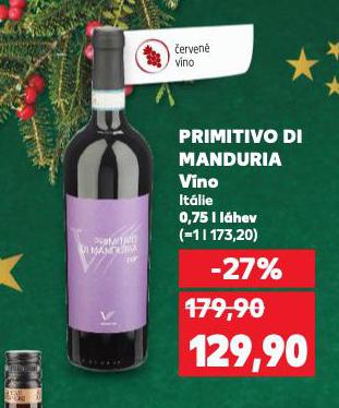 PRIMITIVO DI MANDURIA
