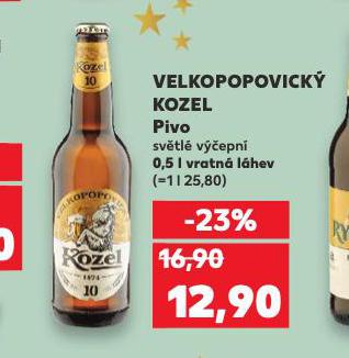 PIVO VELKOPOPOVICKÝ KOZEL