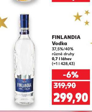 FINLANDIA VODKA