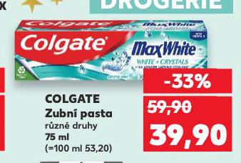 COLGATE ZUBNÍ PASTA