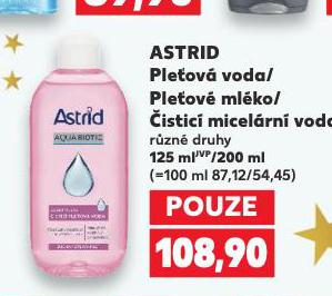 ASTRID PLEŤOVÉ MLÉKO