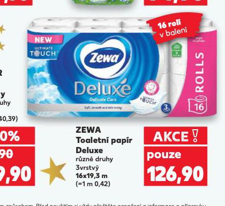 ZEWA TOALETNÍ PAPÍR