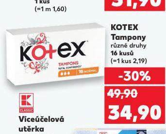 KOTEX TAMPONY