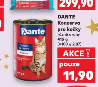 DANTE KONZERVA PRO KOČKY