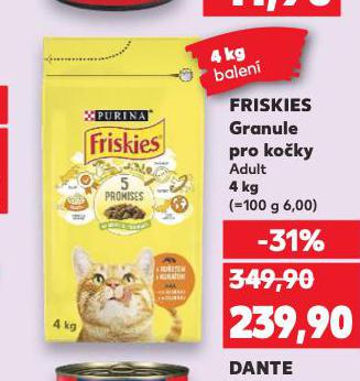 FRISKIES GRANULE PRO KOČKY