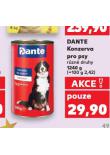 DANTE KONZERVA PRO PSY