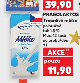 PRAGOLAKTOS TRVANLIVÉ MLÉKO