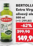 BERTOLLI EXTRA VIRGIN OLIVOV OLEJ