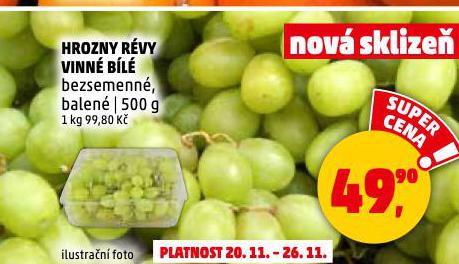 HROZNY RÉVY VINNÉ BÍLÉ