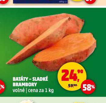 BATÁTY - SLADKÉ BRAMBORY