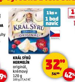 KRÁL SÝRŮ HERMELÍN