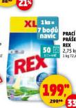 REX PRACÍ PRÁŠEK