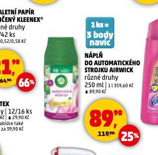 AIRWICK NÁPLŇ DO AUTOMATICKÉHO STROJKU