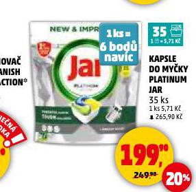 JAR KAPSLE DO MYČKY