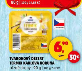 TVAROHOVÝ DEZERT TERMIX