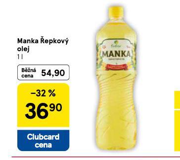 MANKA ŘEPKOVÝ OLEJ
