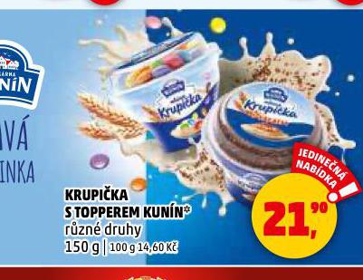 KUNÍN KRUPIČKA S TOPPEREM