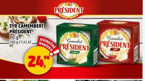 SÝR PRÉSIDENT CAMEMBERT