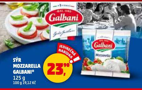 SÝR MOZZARELLA GALBANI