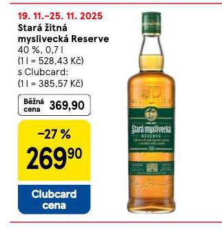 STARÁ ŽITNÁ MYSLIVECKÁ RESERVE