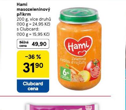 HAMI MASOZELENINOVÝ PŘÍKRM