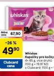 WHISKAS KAPSIČKY PRO KOČKY
