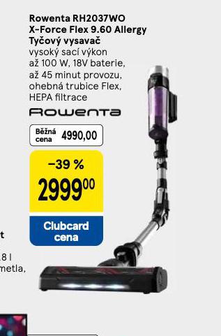 ROWENTY TYČOVÝ VYSAVAČ