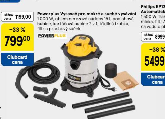 POWERPLUS VYSAVAČ