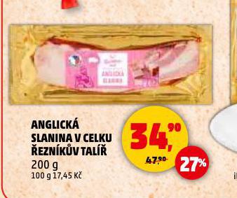 ANGLICKÁ SLANINA