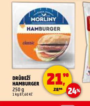 DRŮBEŽÍ HAMBURGER