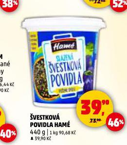 ŠVESTKOVÁ POVIDLA HAMÉ