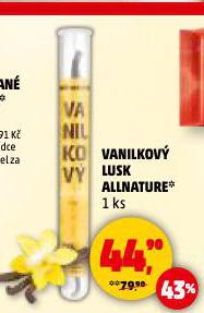VANILKOVÝ LUSK ALLNATURE