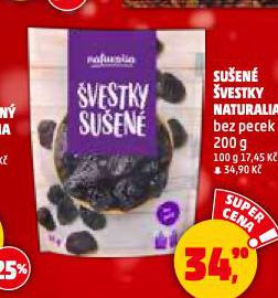 SUŠENÉ ŠVESTKY