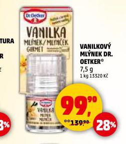 DR. OETKER VANILKOVÝ MLÝNEK