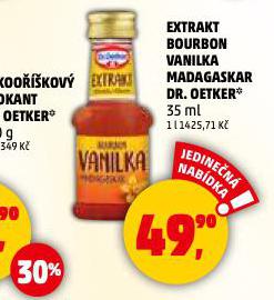 EXTRAKT BOURBON VANILKA MADAGASKAR DR. OETKER
