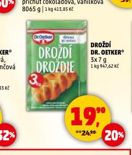 DROŽDÍ DR. OETKER