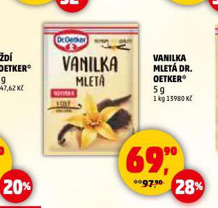 VANILKA MLETÁ DR. OETKER