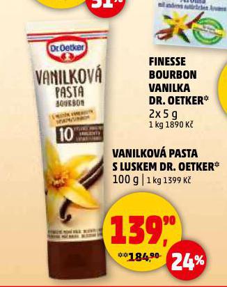 VANILKOVÁ PASTA S LUSKEM DR. OETKER