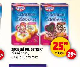 ZDOBENÍ DR. OETKER