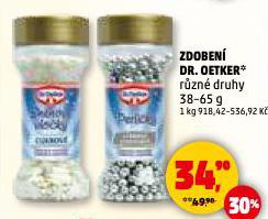 ZDOBENÍ DR. OETKER