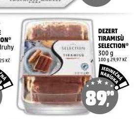 DEZERT TIRAMISÚ SELECTION