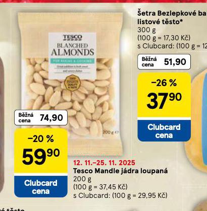 MANDLE JÁDRA LOUPANÁ