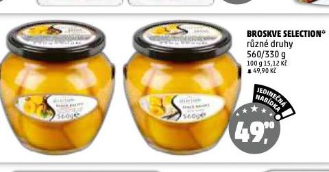 BROSKVE SELECTION