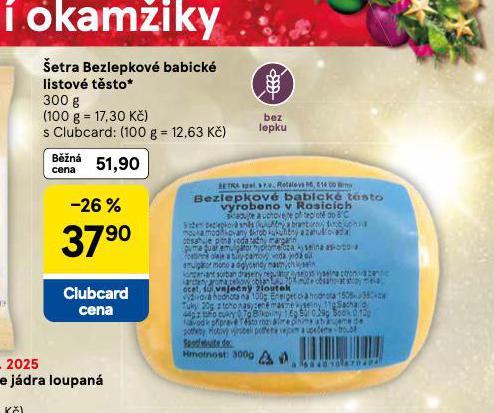 BEZLEPKOVÉ BABICKÉ LISTOVÉ TĚSRO