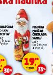 FIGURKA MLÉČNÁ ČOKOLÁDA SANTA